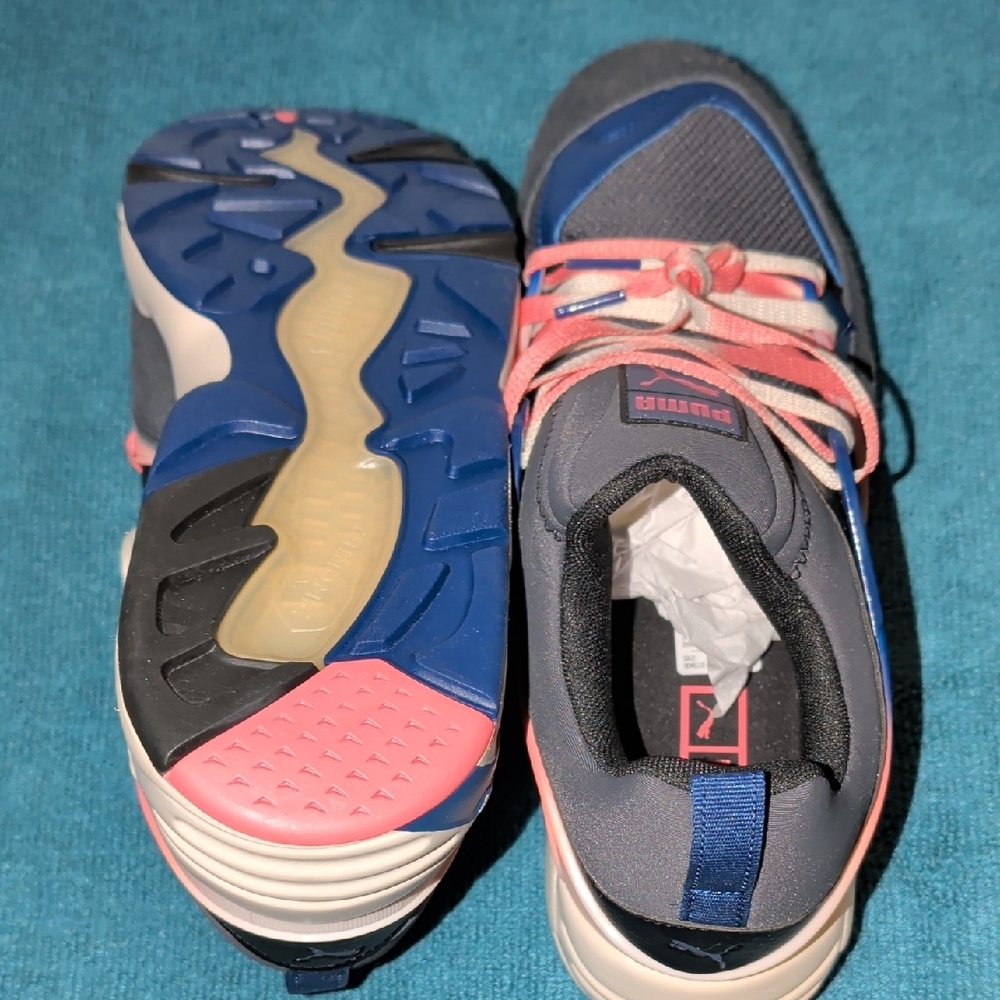 PUMA Blaze Of Glory Psychedelics Lace Up Sneakers Men's 9.5 New - Picture 10 of 11